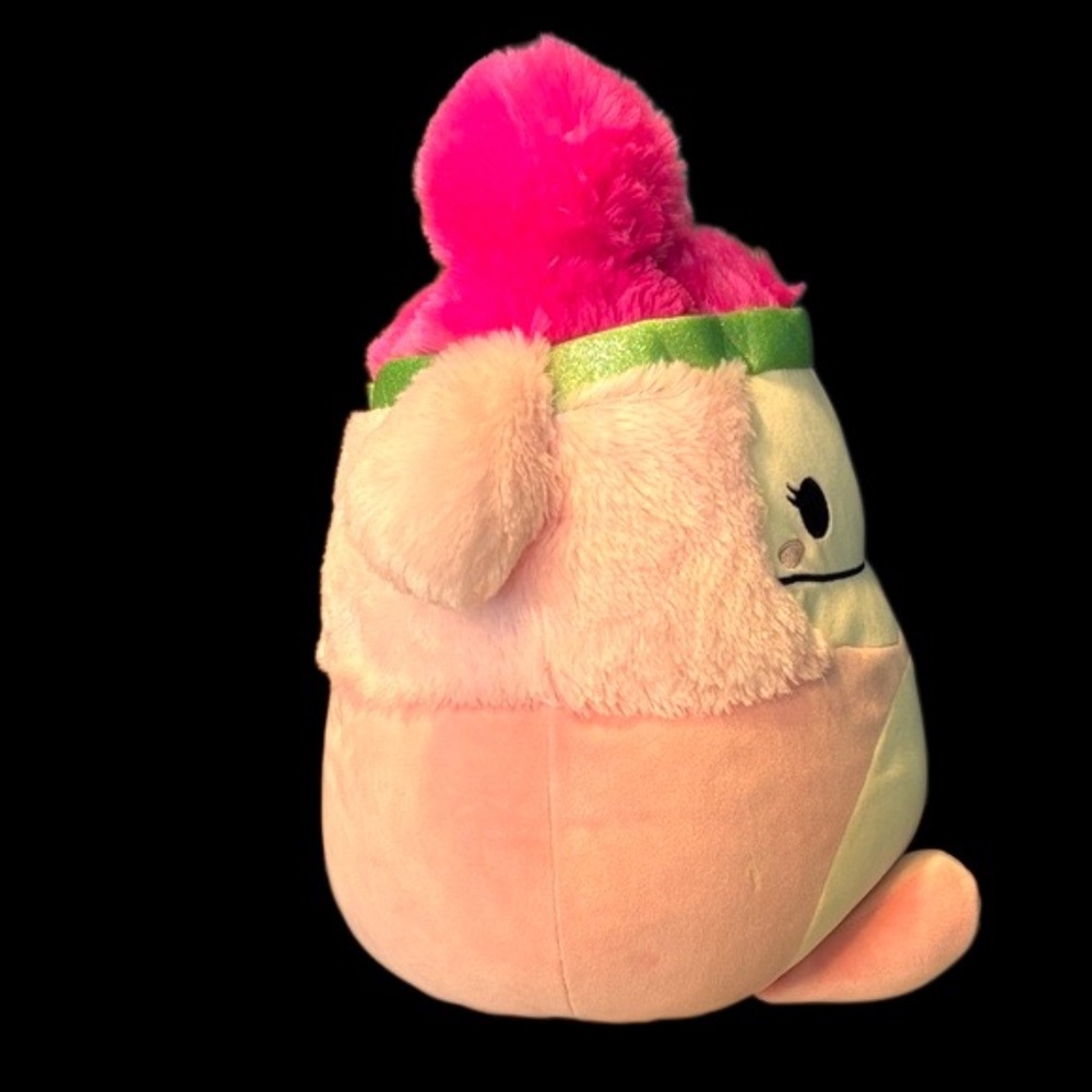 NWT- Zyan, The Pink Bigfoot Squishmallow Squish-doo, 14 inch Plush Toy - Picture 7 of 15